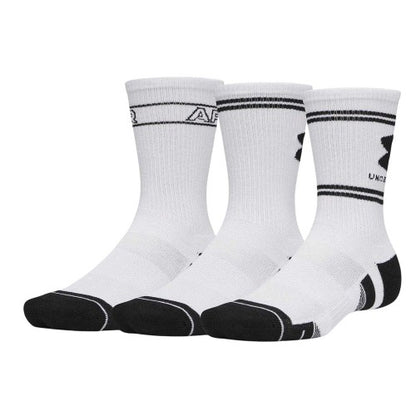 Front - Under Armour Unisex Adult Performance Tech Crew Socks
