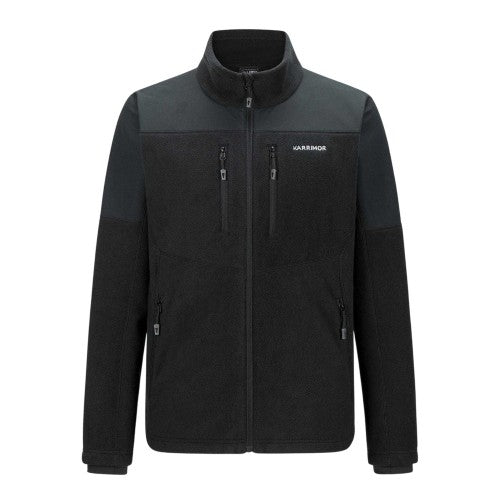 Front - Karrimor Mens Fleece Windproof Fleece Jacket