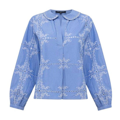 Front - French Connection Womens/Ladies Patterned Long-Sleeved Shirt