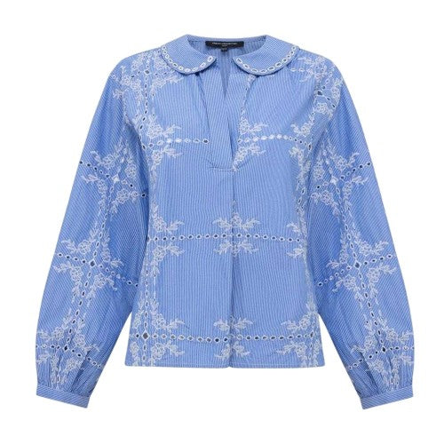 Front - French Connection Womens/Ladies Patterned Long-Sleeved Shirt