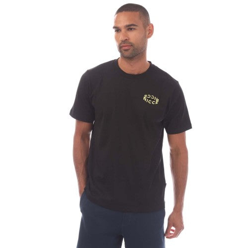 Front - Nicce Mens Tanetta Logo T-Shirt