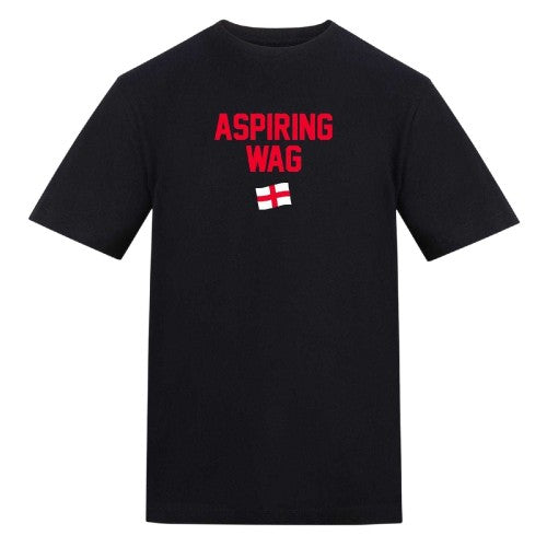 Front - AWD Womens/Ladies Wag Flag T-Shirt