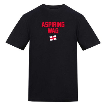 Front - AWD Womens/Ladies Wag Flag T-Shirt