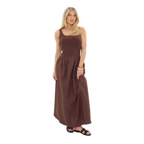 Front - I Saw It First Womens/Ladies Scoop Neck Maxi Dress