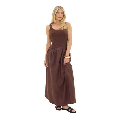 Front - I Saw It First Womens/Ladies Scoop Neck Maxi Dress