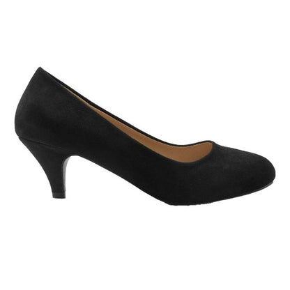 Front - Where´s That From Womens/Ladies Low Kitten Heel Court Shoes