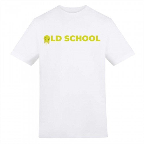 Front - AWD Unisex Adult Old School T-Shirt