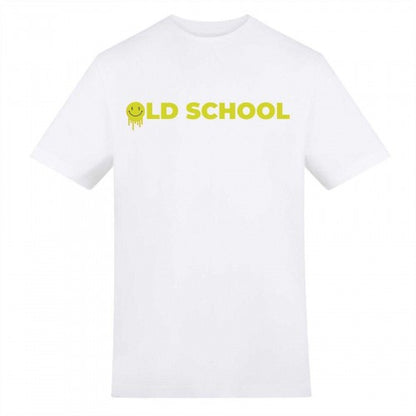 Front - AWD Unisex Adult Old School T-Shirt