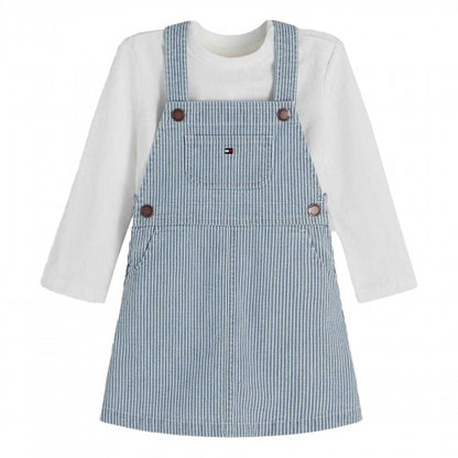 Front - Tommy Hilfiger Baby Girls Co-ord Set
