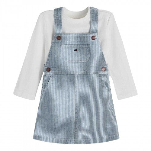 Front - Tommy Hilfiger Baby Girls Co-ord Set