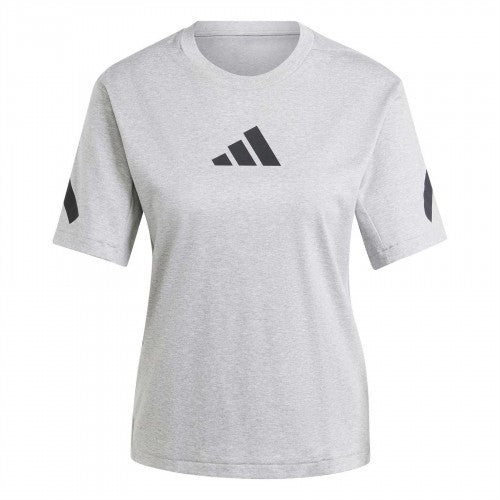 Front - Adidas Womens/Ladies Z.N.E. Logo T-Shirt