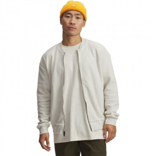 Front - Under Armour Mens Embroidered Logo Bomber Jacket