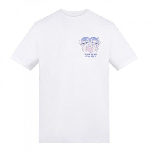 Front - Lilo & Stitch Unisex Adult Two Of A Kind Valentine`s Day T-Shirt