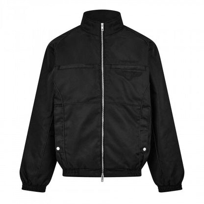 Front - Represent Mens Ribbed Collar Bomber Jacket