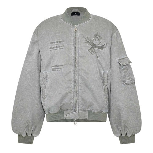 Front - Represent Mens Water Resistant Tailored Bomber Jacket