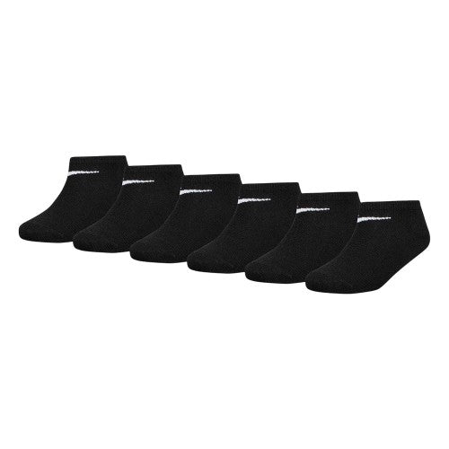 Front - Nike Childrens/Kids Swoosh Low Cut Trainer Socks (Pack of 6)