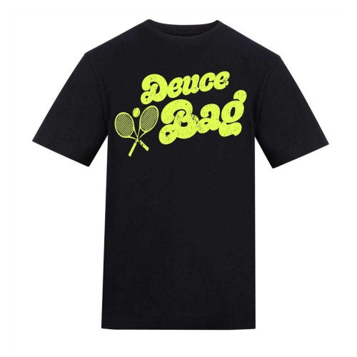 Front - AWD Unisex Adult Deuce Bag Tennis T-Shirt