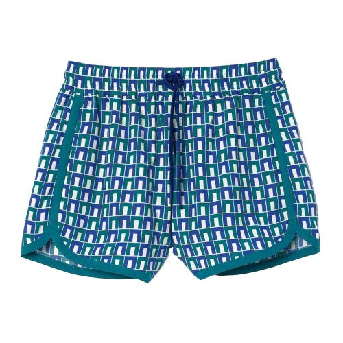 Front - Lacoste Womens/Ladies Motif Draped Shorts