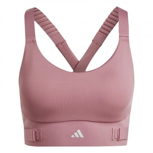 Front - Adidas Womens/Ladies Scoop Neck Sports Bra