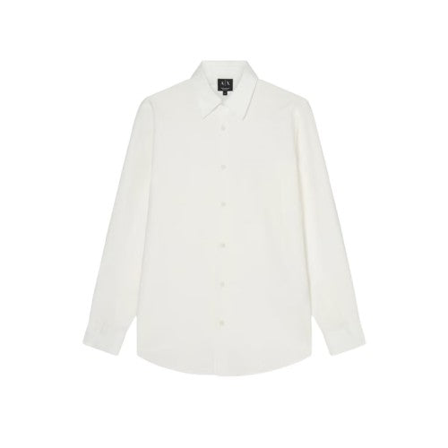 Front - Armani Exchange Mens Oxford Shirt