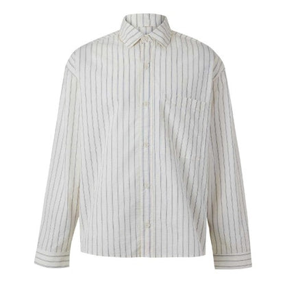 Front - MKI MIYUKI ZOKU Mens Striped Shirt