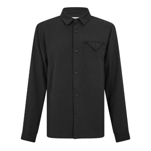 Front - Belier Mens Chest Pocket Long-Sleeved Shirt