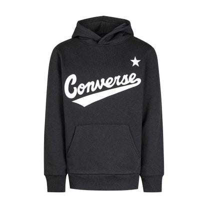Front - Converse Childrens/Kids Logo Pullover Hoodie