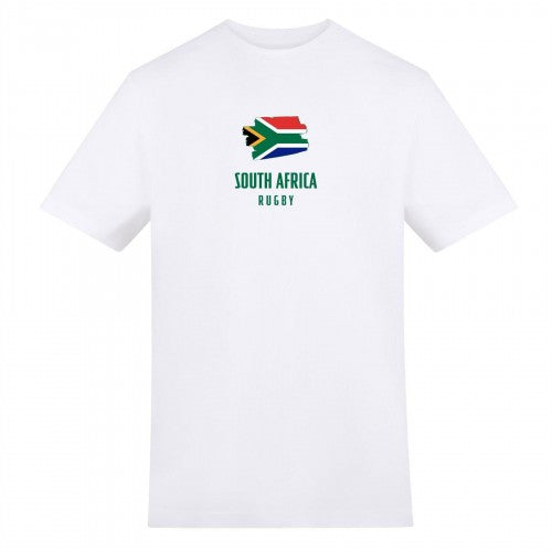 Front - AWD Unisex Adult South Africa Rugby T-Shirt