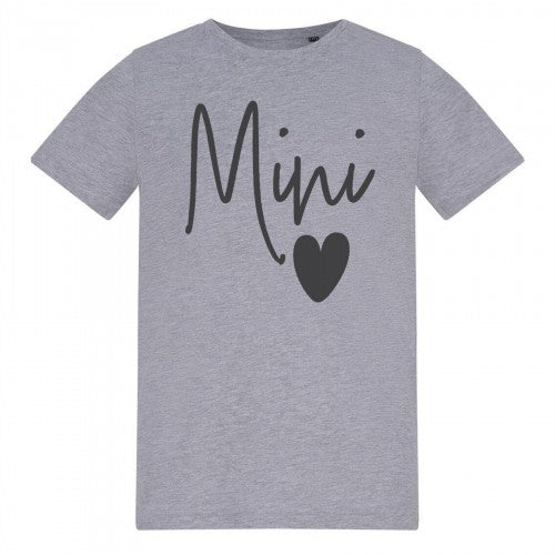 Front - AWD Childrens/Kids Mini Heart T-Shirt