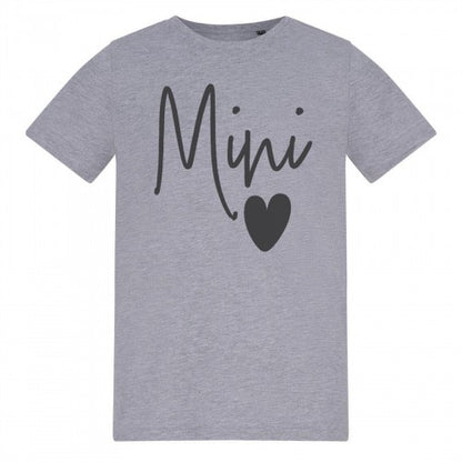 Front - AWD Childrens/Kids Mini Heart T-Shirt