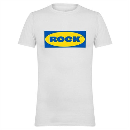 Front - AWD Unisex Adult Rock T-Shirt