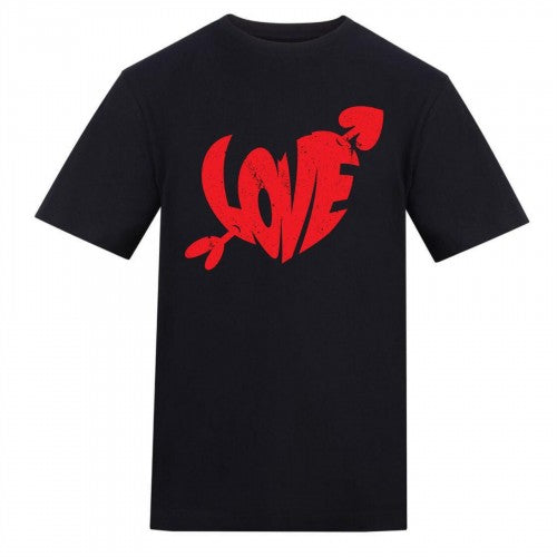 Front - AWD Unisex Adult Love Arrow T-Shirt