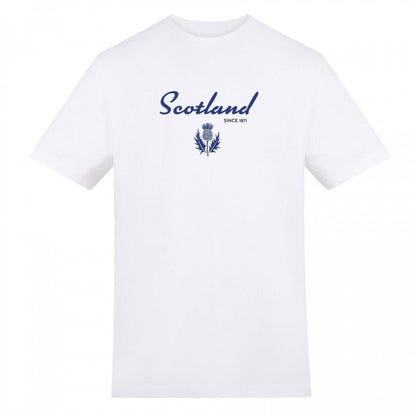 Front - AWD Unisex Adult Scotland Since 1871 T-Shirt