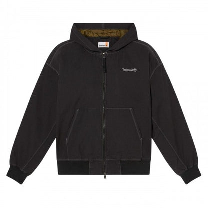 Front - Timberland Unisex Adult Regular Full Zip Hoodie