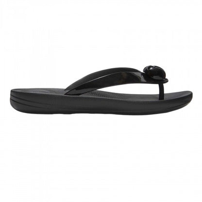 Front - FitFlop Womens/Ladies Platform Flip Flops
