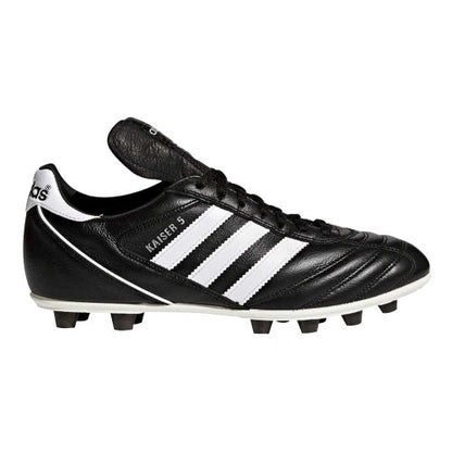 Front - Adidas Mens Kaiser 5 Liga Leather Firm Ground Football Boots