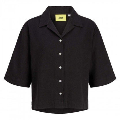 Front - JJXX Womens/Ladies Waffle 3/4 Sleeve Shirt