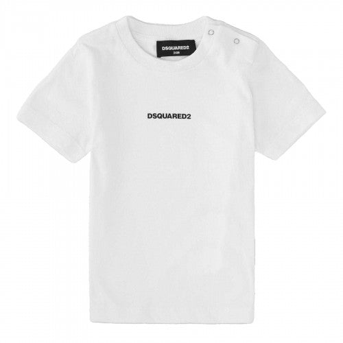Front - DSquared2 Baby Logo Regular T-Shirt