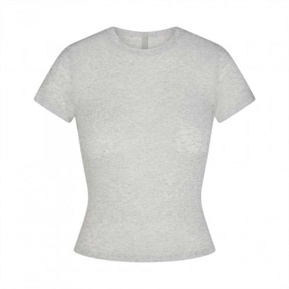 Front - Skims Womens/Ladies Crew Neck T-Shirt