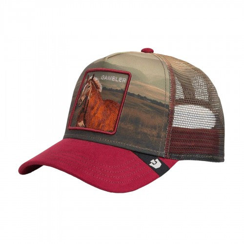 Front - Goorin Bros Mens Horse Trucker Cap