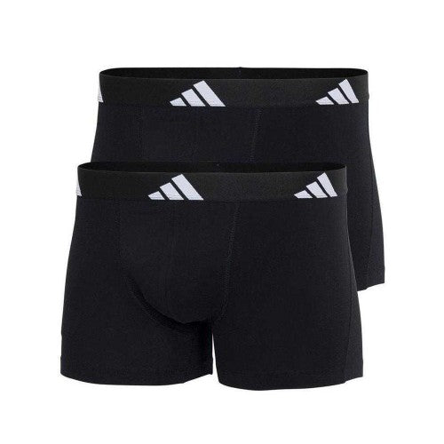 Front - Adidas Mens Boxer Briefs (Pack of 2)