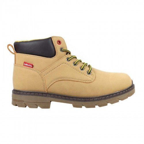 Front - Levis Childrens/Kids Forest Leather Ankle Boots