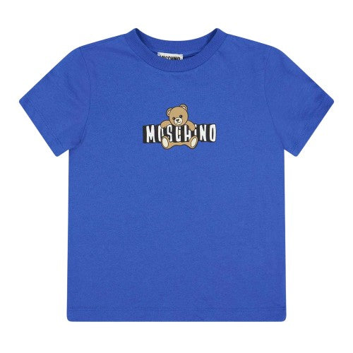 Front - Moschino Childrens/Kids Teddy Bear T-Shirt