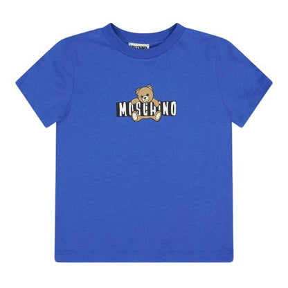 Front - Moschino Childrens/Kids Teddy Bear T-Shirt