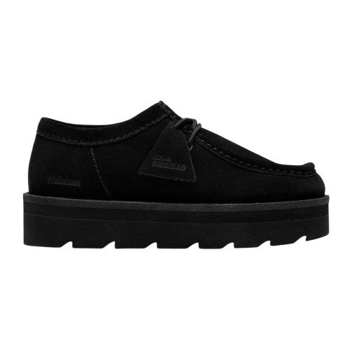 Front - Clarks Originals Womens/Ladies Meare Walla Suede Moc Toe Formal Shoes