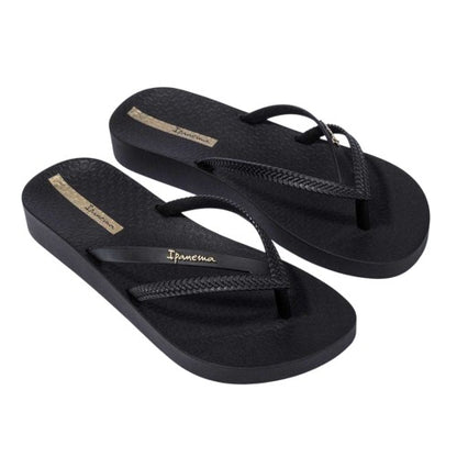 Front - Ipanema Womens/Ladies Bossa Soft Platform Flip Flops