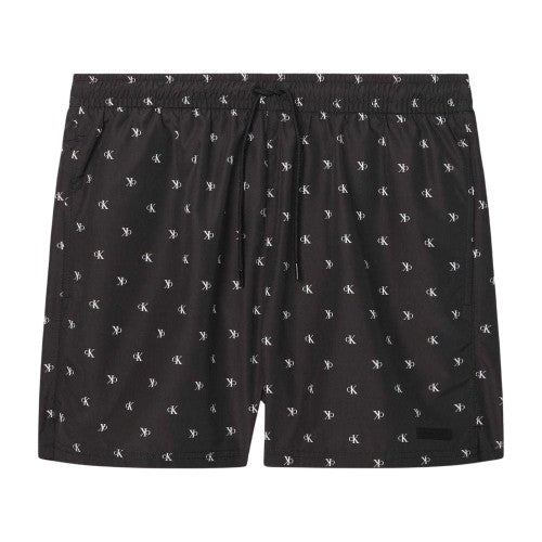Front - Calvin Klein Mens Logo Swim Shorts