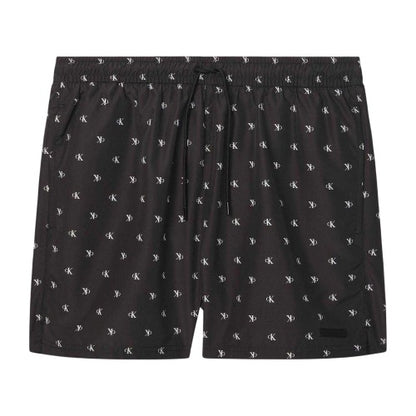 Front - Calvin Klein Mens Logo Swim Shorts