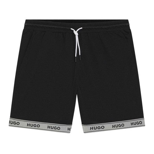 Front - Hugo Mens Lite Logo Swim Shorts