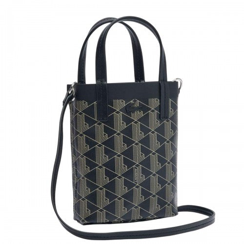 Front - Lacoste Zely Mini Integral Pouch Tote Bag